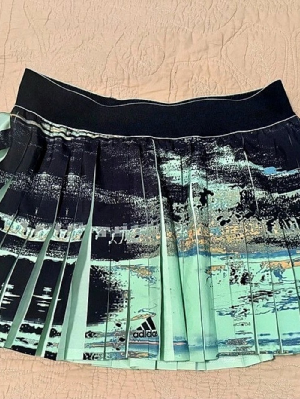 adidas Melbourne Tennis Skirt Green & Black size Medium